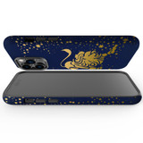 For iPhone 14 Pro Max Case Tough Protective Cover, Leo Drawing | iCoverLover Australia