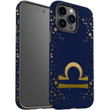 For iPhone 14 Pro Max Case Tough Protective Cover, Libra Sign | iCoverLover Australia
