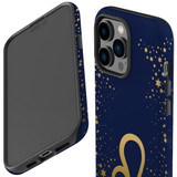 For iPhone 14 Pro Case Tough Protective Cover, Leo Sign | iCoverLover Australia