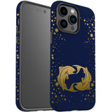 For iPhone 14 Pro Max Case Tough Protective Cover, Pisces Drawing | iCoverLover Australia