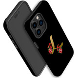 For iPhone 14 Pro Max Case Tough Protective Cover, Embellished Letter L | iCoverLover Australia