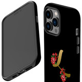 For iPhone 14 Pro Case Tough Protective Cover, Embellished Letter L | iCoverLover Australia