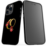 For iPhone 14 Pro Case Tough Protective Cover, Embellished Letter O | iCoverLover Australia