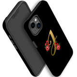For iPhone 14 Case Tough Protective Cover, Embellished Letter J | iCoverLover Australia
