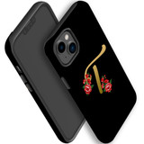 For iPhone 14 Plus Case Tough Protective Cover, Embellished Letter T | iCoverLover Australia