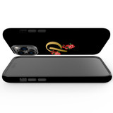 For iPhone 14 Pro Max Case Tough Protective Cover, Embellished Letter P | iCoverLover Australia