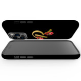 For iPhone 14 Pro Max Case Tough Protective Cover, Embellished Letter R | iCoverLover Australia