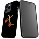 For iPhone 14 Pro Max Case Tough Protective Cover, Embellished Letter X | iCoverLover Australia