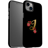 For iPhone 14 Plus Case Tough Protective Cover, Embellished Letter I | iCoverLover Australia
