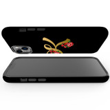 For iPhone 14 Plus Case Tough Protective Cover, Embellished Letter K | iCoverLover Australia