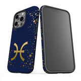 For iPhone 13 Pro Max Case, Protective Back Cover, Pisces Sign | iCoverLover Australia