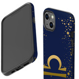 For iPhone 13 Case, Protective Back Cover, Libra Sign | iCoverLover Australia