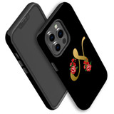 For iPhone 13 Pro Case, Protective Back Cover, Embellished Letter N | iCoverLover Australia