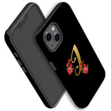 For iPhone 13 Case, Protective Back Cover, Embellished Letter I | iCoverLover Australia