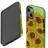 For iPhone 13 Case, Protective Back Cover, Sunflowers | iCoverLover Australia
