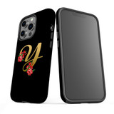 For iPhone 13 Pro Max Case, Protective Back Cover, Embellished Letter Y | iCoverLover Australia