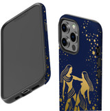 For iPhone 13 Pro Max Case, Protective Back Cover, Gemini Drawing | iCoverLover Australia