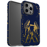 For iPhone 13 Pro Case, Protective Back Cover, Gemini Drawing | iCoverLover Australia