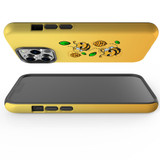 For iPhone 13 Pro Max Case, Protective Back Cover, Honey Bees | iCoverLover Australia