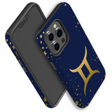 For iPhone 13 Pro Case, Protective Back Cover, Gemini Sign | iCoverLover Australia