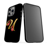 For iPhone 13 Pro Case, Protective Back Cover, Embellished Letter U | iCoverLover Australia