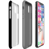 For iPhone XS/X Case, Protective Back Cover, Embellished Letter U | iCoverLover Australia