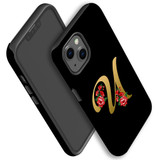 For iPhone 13 Case, Protective Back Cover, Embellished Letter U | iCoverLover Australia