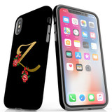 For iPhone XS/X Case, Protective Back Cover, Embellished Letter Z | iCoverLover Australia