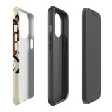 For iPhone 13 Pro Case, Protective Back Cover, Seamless Dogs | iCoverLover Australia