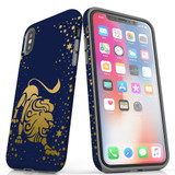 For iPhone XS/X Case, Protective Back Cover, Leo Drawing | iCoverLover Australia