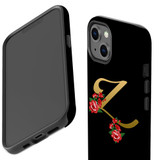 For iPhone 13 Case, Protective Back Cover, Embellished Letter Z | iCoverLover Australia