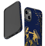 For iPhone 13 mini Case, Protective Back Cover, Gemini Drawing | iCoverLover Australia