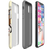 For iPhone XS/X Case, Protective Back Cover, Seamless Dogs | iCoverLover Australia