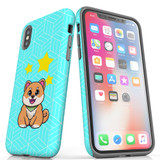 For iPhone XS/X Case, Protective Back Cover, Shiba Inu Dog | iCoverLover Australia
