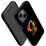 For iPhone 13 mini Case, Protective Back Cover, Embellished Letter G | iCoverLover Australia