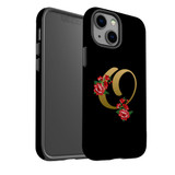 For iPhone 13 mini Case, Protective Back Cover, Embellished Letter O | iCoverLover Australia