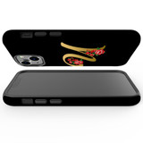 For iPhone 13 mini Case, Protective Back Cover, Embellished Letter U | iCoverLover Australia