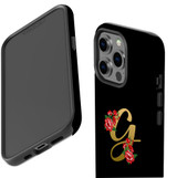 For iPhone 13 Pro Max Case, Protective Back Cover, Embellished Letter G | iCoverLover Australia