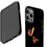 For iPhone 13 Pro Max Case, Protective Back Cover, Embellished Letter L | iCoverLover Australia