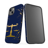 For iPhone 13 Case, Protective Back Cover, Libra Drawing | iCoverLover Australia