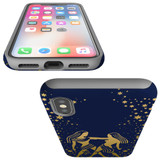 For iPhone XS Max Case, Protective Back Cover, Gemini Drawing | iCoverLover Australia