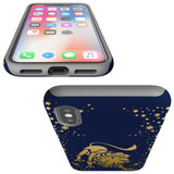 For iPhone XS Max Case, Protective Back Cover, Leo Drawing | iCoverLover Australia