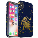 For iPhone XS Max Case, Protective Back Cover, Leo Drawing | iCoverLover Australia