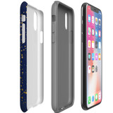 For iPhone XS Max Case, Protective Back Cover, Libra Drawing | iCoverLover Australia