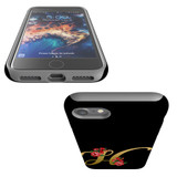 For Apple iPhone SE 5G (2022)/SE (2020)/8/7 Case, Protective Back Cover, Embellished Letter H | iCoverLover Australia