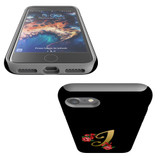 For Apple iPhone SE 5G (2022)/SE (2020)/8/7 Case, Protective Back Cover, Embellished Letter I | iCoverLover Australia