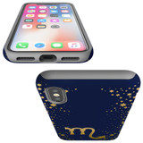 For iPhone XS Max Case, Protective Back Cover, Scorpio Sign | iCoverLover Australia