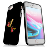 For Apple iPhone SE 5G (2022)/SE (2020)/8/7 Case, Protective Back Cover, Embellished Letter L | iCoverLover Australia