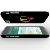 For Apple iPhone SE 5G (2022)/SE (2020)/8/7 Case, Protective Back Cover, Embellished Letter O | iCoverLover Australia