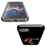 For Apple iPhone SE 5G (2022)/SE (2020)/8/7 Case, Protective Back Cover, Embellished Letter T | iCoverLover Australia